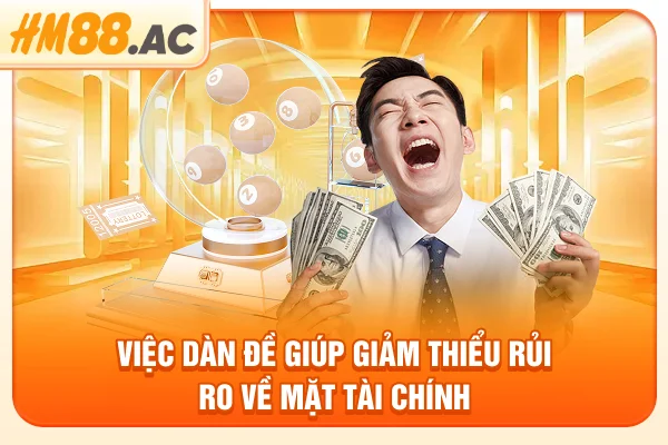 Việc dàn đề giúp giảm thiểu rủi ro về mặt tài chính